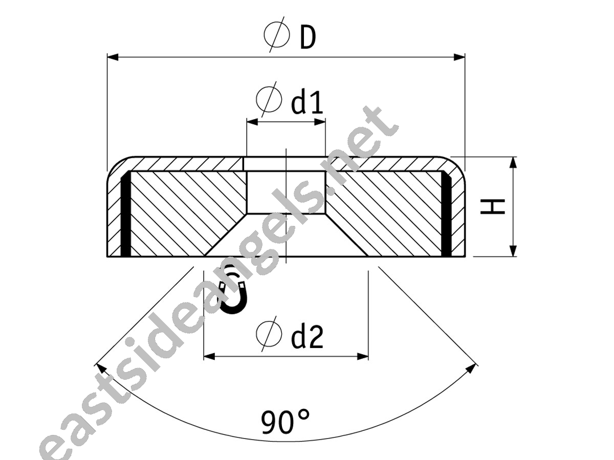 PM-HS-N-SG-D20x6xd4.5/9.3