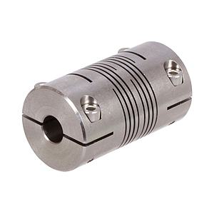 torque 30.0 Nm outside diameter 50mm stainless steel 1.4305 Torsionally-stiff coupling HFD with through hole bore 16mm max