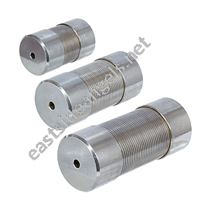Set-screw coupling TR bore 15mm without keyway stainless steel 1.4305 